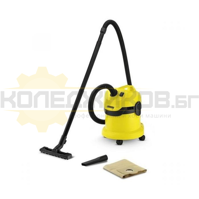 Прахосмукачка KARCHER MV 2 / WD 2 - 1 - Koledzhikov.bg Прахосмукачка KARCHER MV 2 / WD 2 - 1