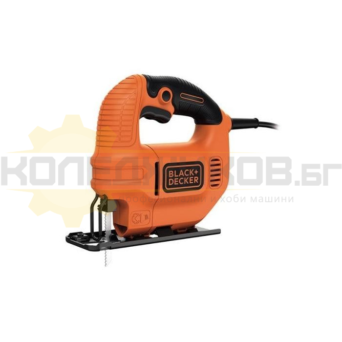 Електрически прободен трион/зеге BLACK+DECKER KS501-XK - 1 - Koledzhikov.bg Електрически прободен трион/зеге BLACK+DECKER KS501-XK - 1