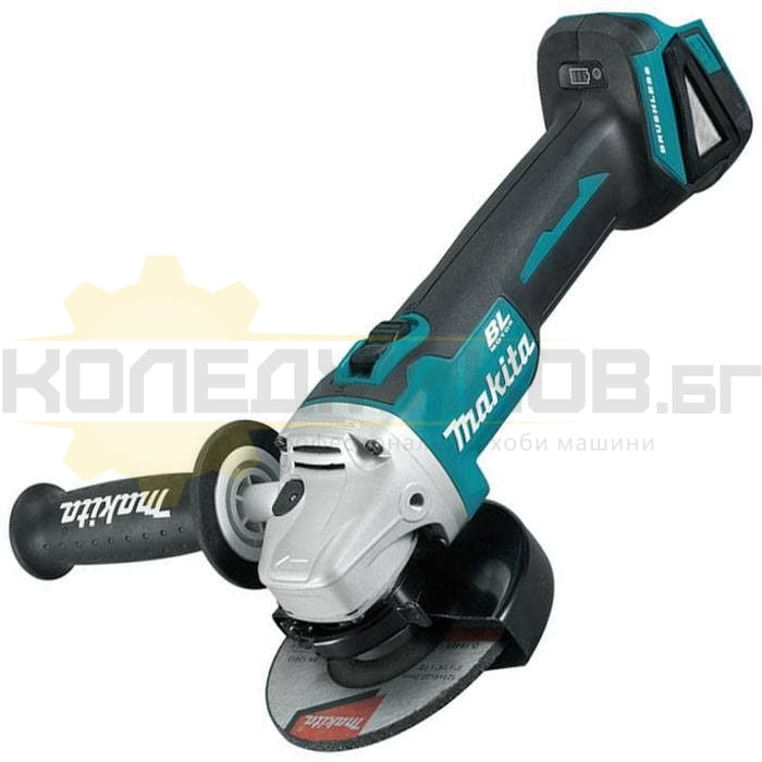 Акумулаторен ъглошлайф MAKITA DGA504Z - 1 - Koledzhikov.bg Акумулаторен ъглошлайф MAKITA DGA504Z - 1