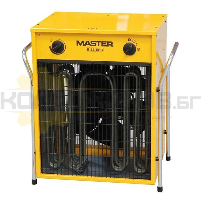 Електрически калорифер MASTER B 22 EPB - 1 - Koledzhikov.bg Електрически калорифер MASTER B 22 EPB - 1