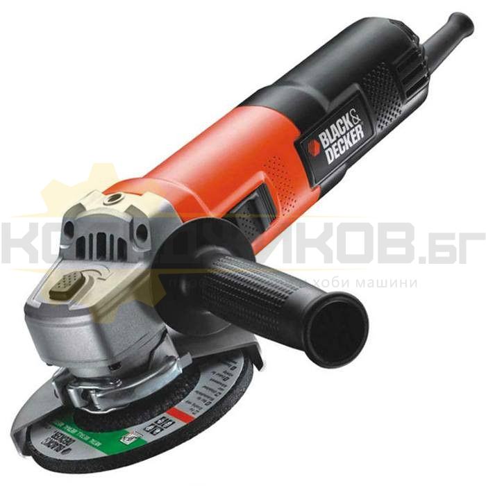 Електрически ъглошлайф BLACK+DECKER KG752 - 1 - Koledzhikov.bg Електрически ъглошлайф BLACK+DECKER KG752 - 1