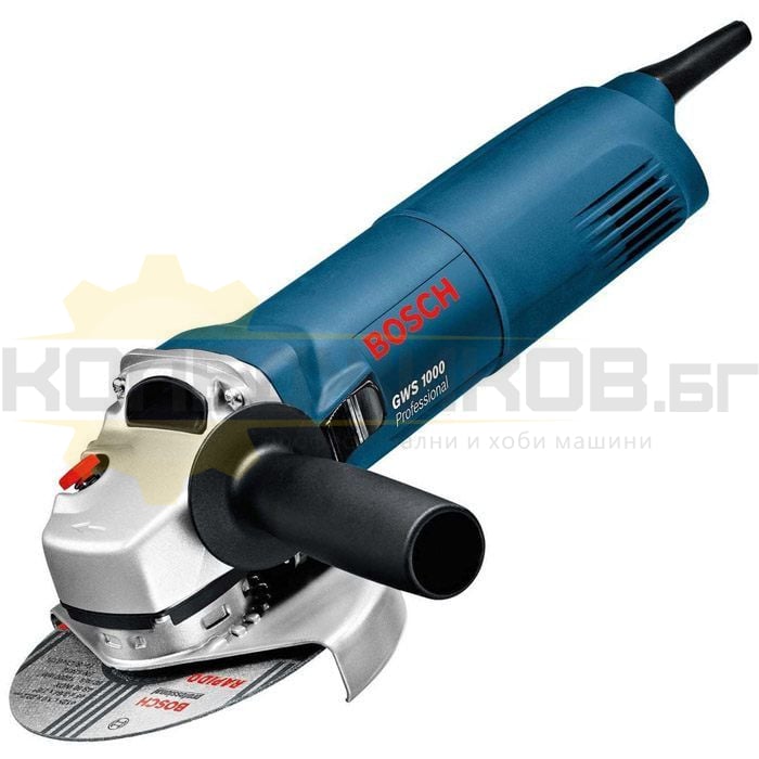Електрически ъглошлайф BOSCH GWS 1000 - 1 - Koledzhikov.bg Електрически ъглошлайф BOSCH GWS 1000 - 1