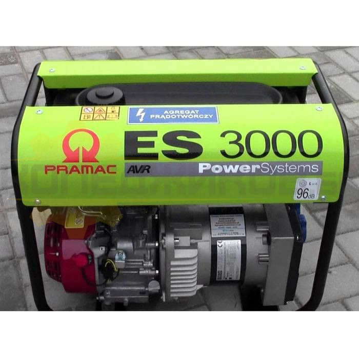 Бензинов монофазен генератор PRAMAC ES3000, 2.6kW - 