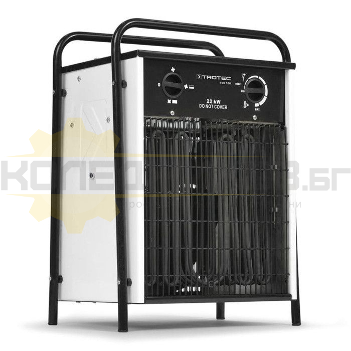 Електрически калорифер TROTEC TDS 100 - 1 - Koledzhikov.bg Електрически калорифер TROTEC TDS 100 - 1