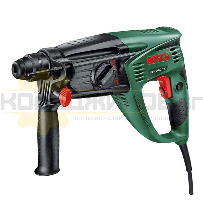 Електрически перфоратор SDS-plus BOSCH PBH 3000 FRE - 1 - Koledzhikov.bg Електрически перфоратор SDS-plus BOSCH PBH 3000 FRE - 1