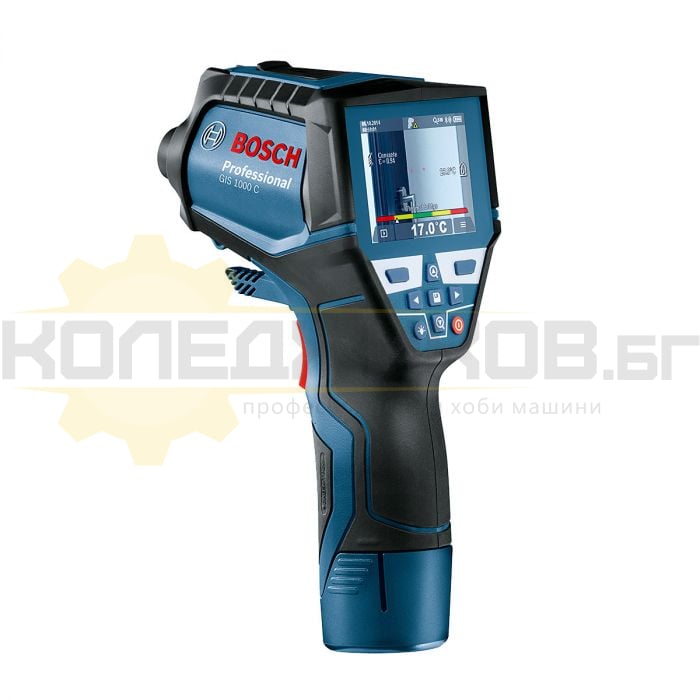 Термодетектор BOSCH GIS 1000 C Professional - 1 - Koledzhikov.bg Термодетектор BOSCH GIS 1000 C Professional - 1