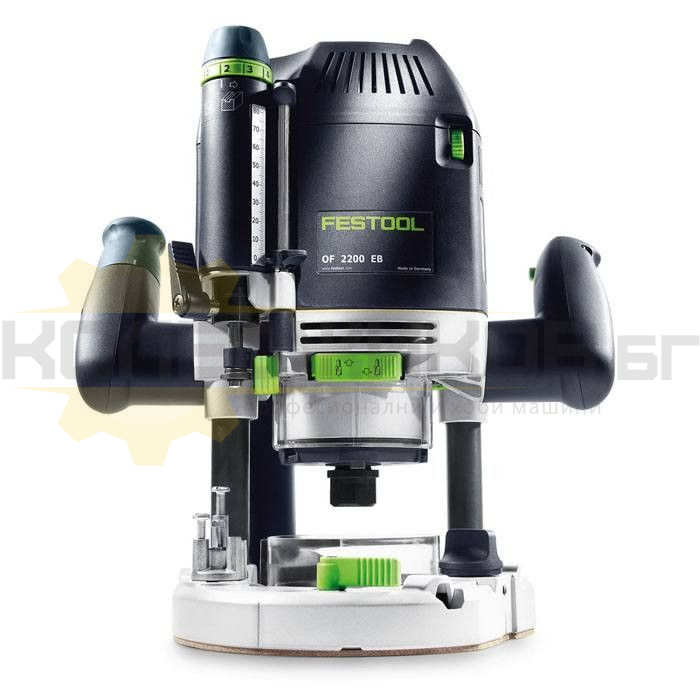 Оберфреза FESTOOL OF 2200 EB-Plus - 1 - Koledzhikov.bg Оберфреза FESTOOL OF 2200 EB-Plus - 1