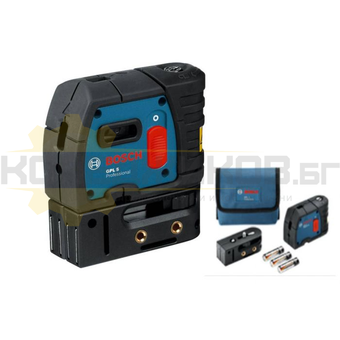 Лазерен нивелир BOSCH GPL 5 Professional - 1 - Koledzhikov.bg Лазерен нивелир BOSCH GPL 5 Professional - 1