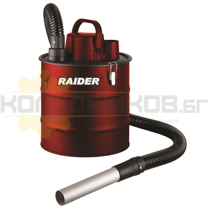 Прахосмукачка за пепел RAIDER RD-WC02, 1000W, 18 л - 