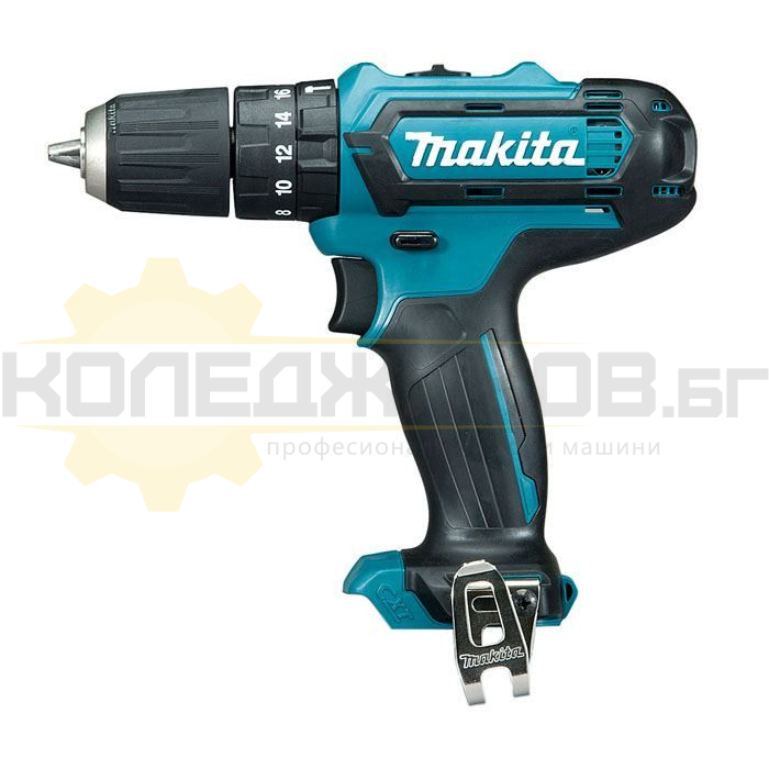 Акумулаторен ударен винтоверт MAKITA HP331DZ, 10.8V, 30Nm - 1 - Koledzhikov.bg Акумулаторен ударен винтоверт MAKITA HP331DZ, 10.8V, 30Nm - 1