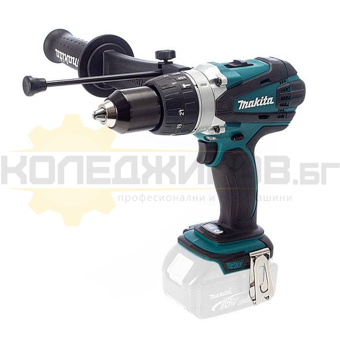 Акумулаторен ударен винтоверт MAKITA DHP458Z - 1 - Koledzhikov.bg Акумулаторен ударен винтоверт MAKITA DHP458Z - 1