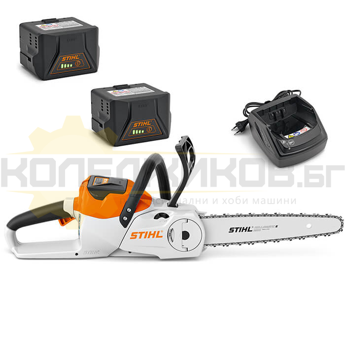Акумулаторна резачка за дърва с батерия и зарядно STIHL MSA 120 C-B - 1 - Koledzhikov.bg Акумулаторна резачка за дърва с батерия и зарядно STIHL MSA 120 C-B - 1