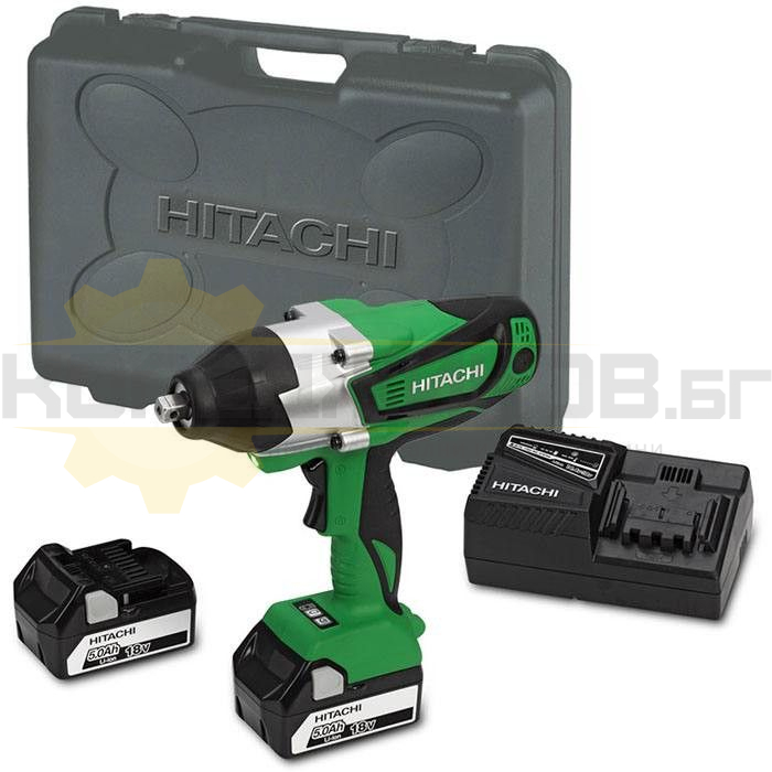 Акумулаторен ударен гайковерт HITACHI - HiKOKI WR18DSHL - 1 - Koledzhikov.bg Акумулаторен ударен гайковерт HITACHI - HiKOKI WR18DSHL - 1