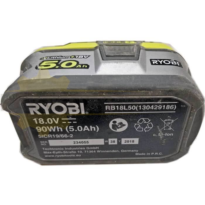 Аккумулятор ryobi one rb18l50