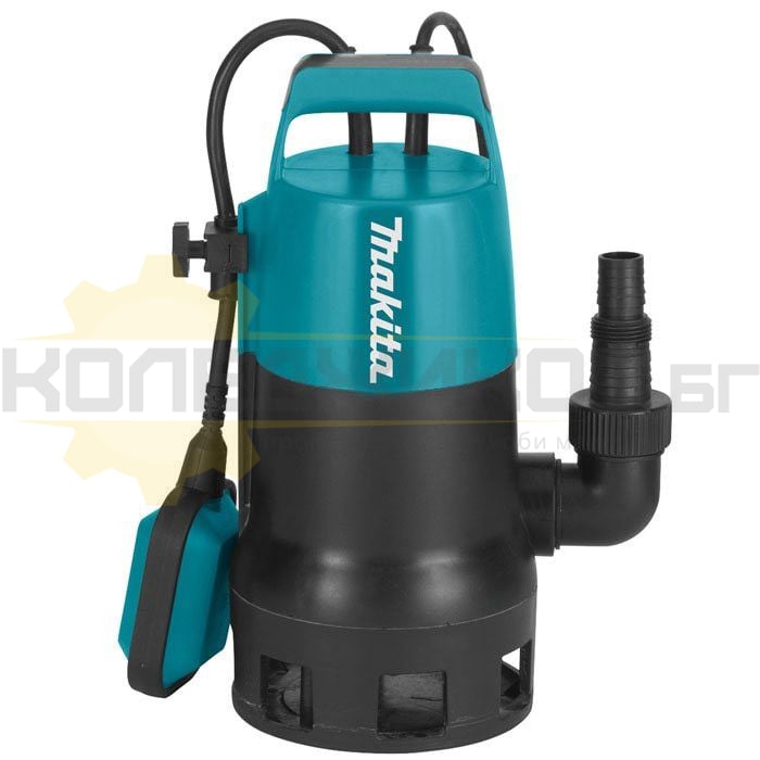 Потопяема помпа за чиста вода MAKITA PF0800 - 1 - Koledzhikov.bg Потопяема помпа за чиста вода MAKITA PF0800 - 1