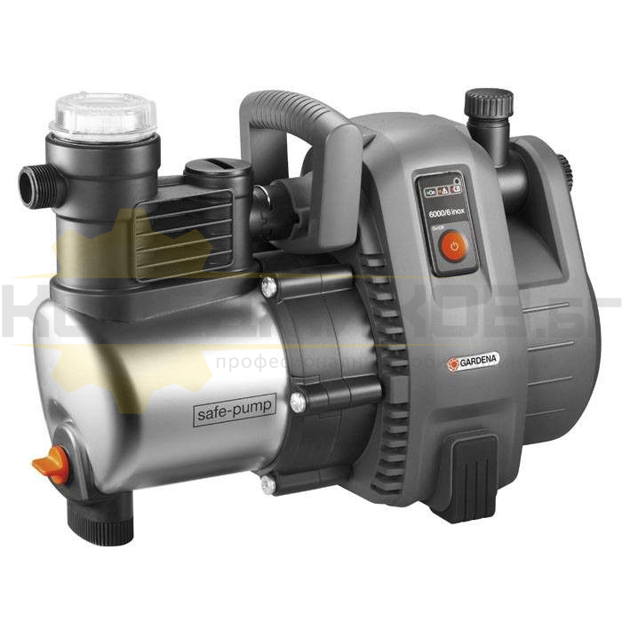 Градинска помпа GARDENA Premium 6000/6 Inox - 1 - Koledzhikov.bg Градинска помпа GARDENA Premium 6000/6 Inox - 1