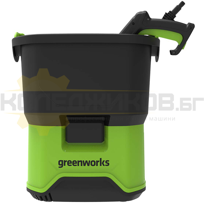 Акумулаторна водоструйка GreenWorks GDC40, 40V, 700 bar, 300 л/час., 20 л - 